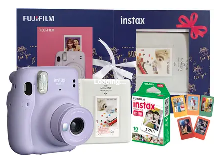 FUJIFILM Instax Treasure Box Mini 11 Instant Camera  (Purple)